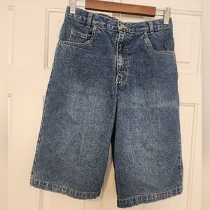 High Sierra Y2K Vintage Four Pocket Boys Blue Denim Shorts Size 16